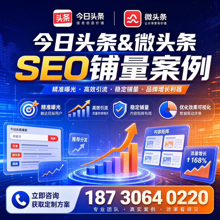 遵义头条号SEO矩阵批量内容铺量成功案例